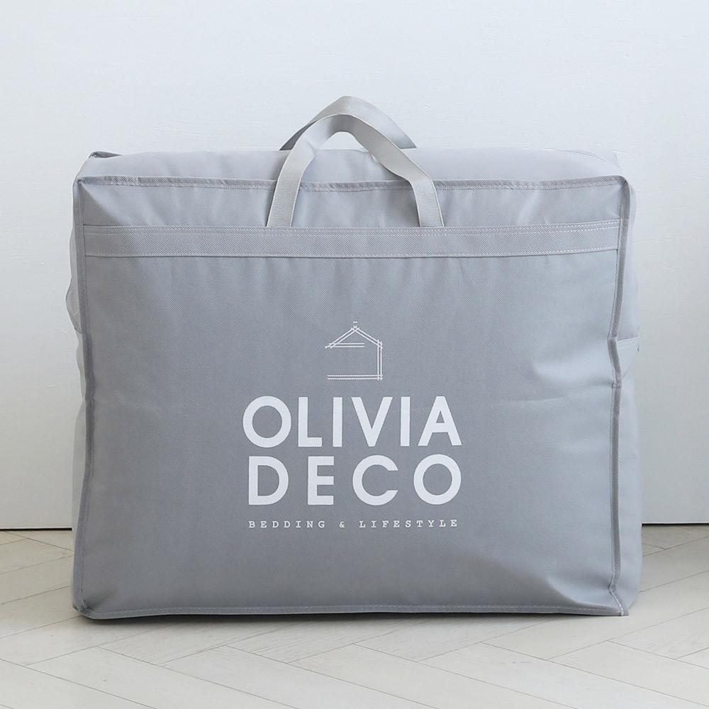 [올리비아데코] 선물용/보관용 로고 이불가방
