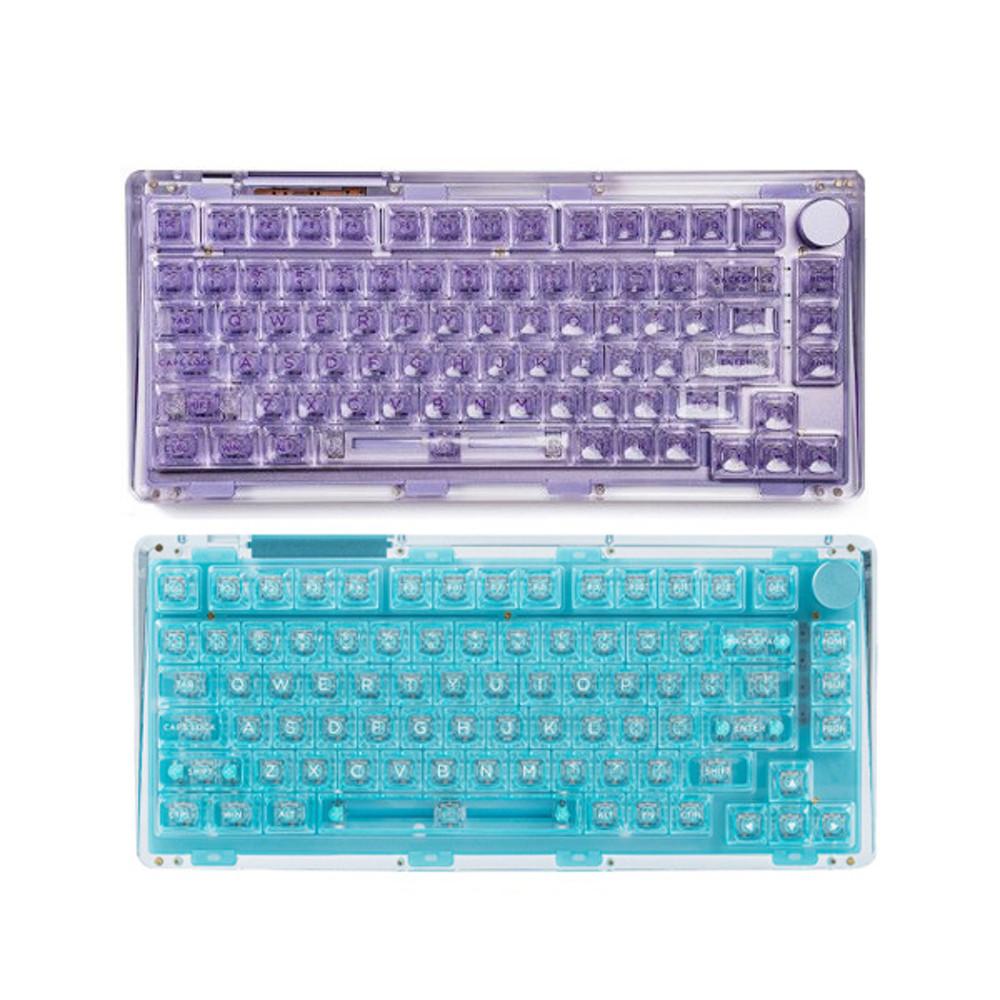 KiiBOOM 키붐 팬텀 81 V2 투명 기계식 키보드