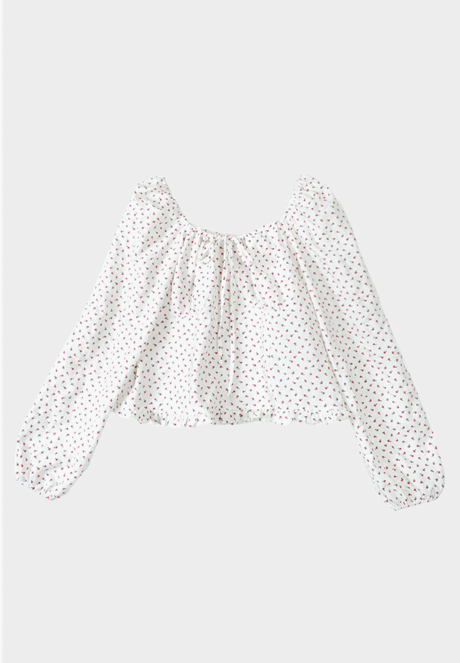 [made] Rosy blouse (1color)