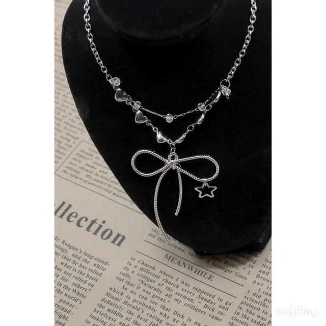 [자체제작 목걸이] Ribbon 🎀ㅣ리본