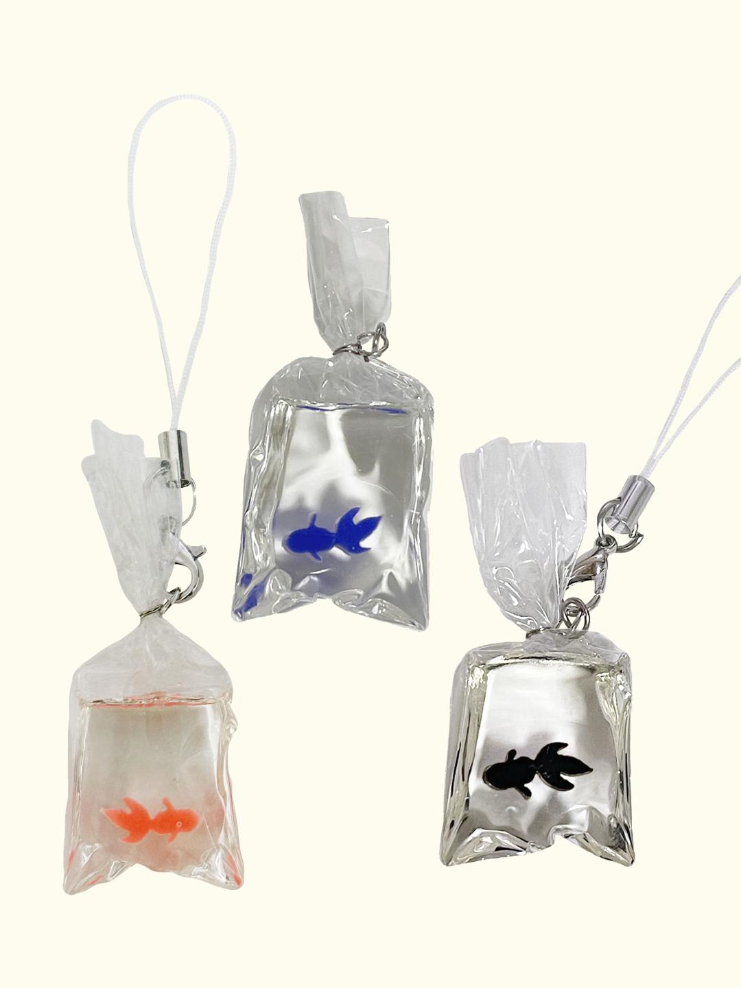 color fish keyring (3colors)