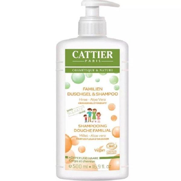 까띠에 패밀리 샴푸&샤워젤 오렌지 500ml