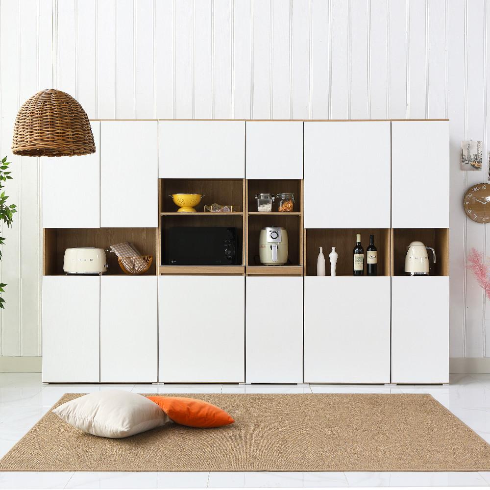 리빙인도무스 핸컬리 주방수납장 렌지대 팬트리 키큰장