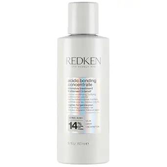Redken 손상된 모발 회복을 위한 본딩 트리트먼트 | 산성 본딩 농축액 | 인텐시브 본딩 프리 샴푸 헤어 트리트먼트 | 염색 모발 및 모든 모발 타입용