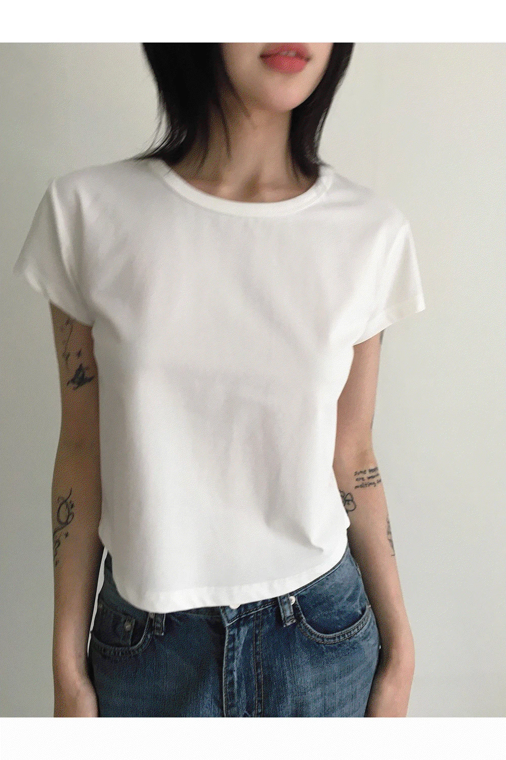 썸머 쿨 크롭티셔츠(5colors)