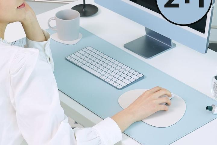 2+1 비스포크 가죽 데스크매트 / 데스크패드 장패드 17colors