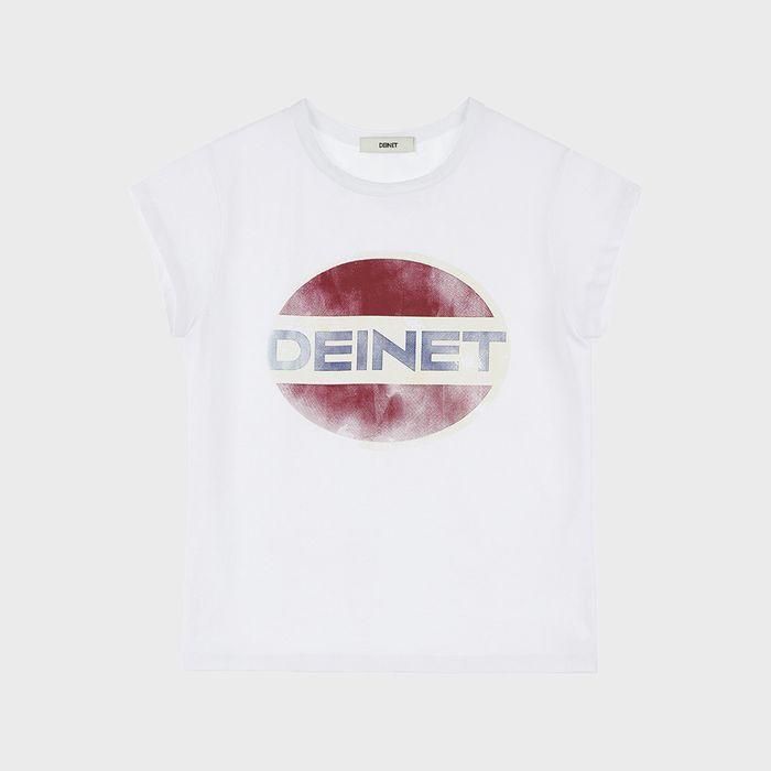VINTAGE GRAPHIC CROPPED T-SHIRTS IN WHITE
