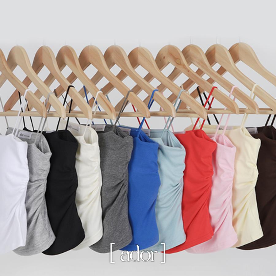 아더먼데이 [💖재구매최고/7만장돌파💖][MADE][롱,숏/라지사이즈추가] 사이드셔링 캡내장 나시 패드나시 끈나시 나시탑 컬러나시 크롭나시 이너나시 기장추가 빅사이즈 페스티벌 여행룩 동남룩