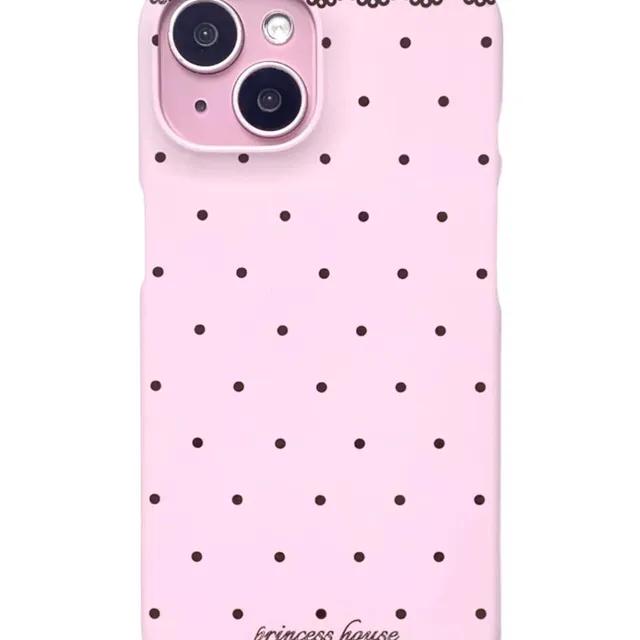 strawberry chocolate phone case - hard