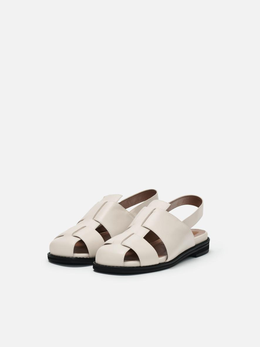 Puzzle Sandal Ivory