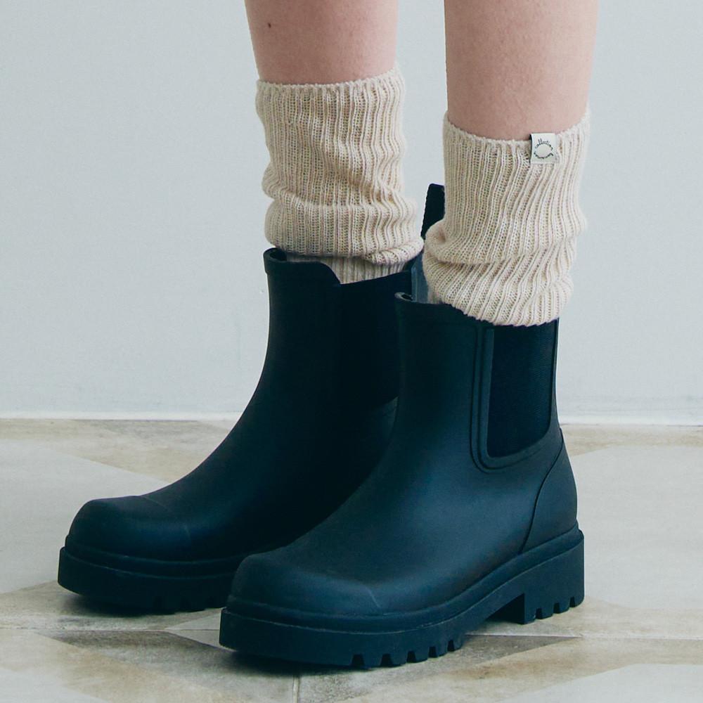 [24SS] CHELSEA RAIN BOOTS - SMOKY CHARCOAL : BENSIMON