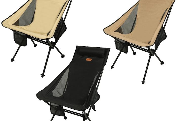 캠핑의자 1+1 롱 릴렉스 체어 초 경량 폴딩 접이식 미니 백패킹 감성