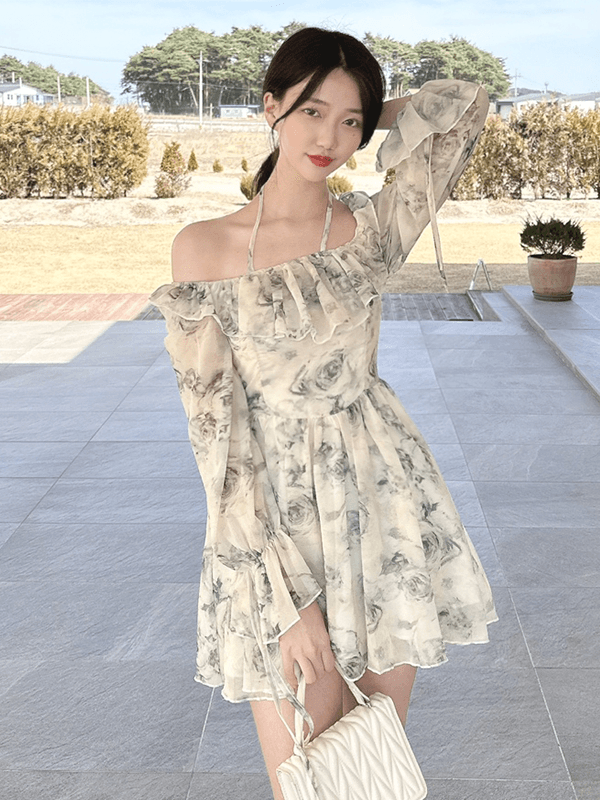 루미에르 [당일출고/바캉스룩] 함께해서 행복해 원피스 / 미니원피스 오프숄더원피스 홀터넥원피스 시스루원피스 쉬폰원피스 캉캉원피스 플리츠원피스 나시원피스 바캉스원피스 비치원피스 여행 여름원피스 봄원피스 벚꽃 뷔스티에원피스 셔링원피스 프릴원피스 플라워원피스 셔