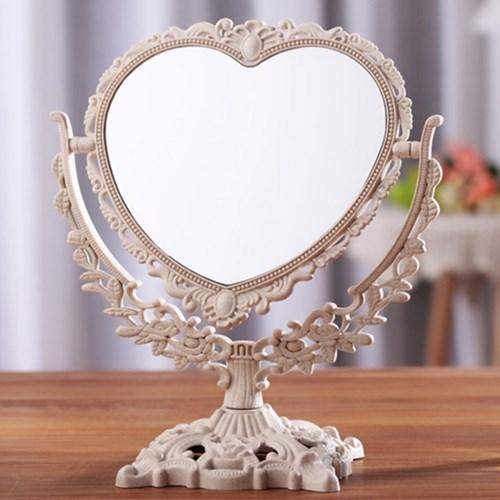 앨리쉬 하트 탁상거울(21x25cm)