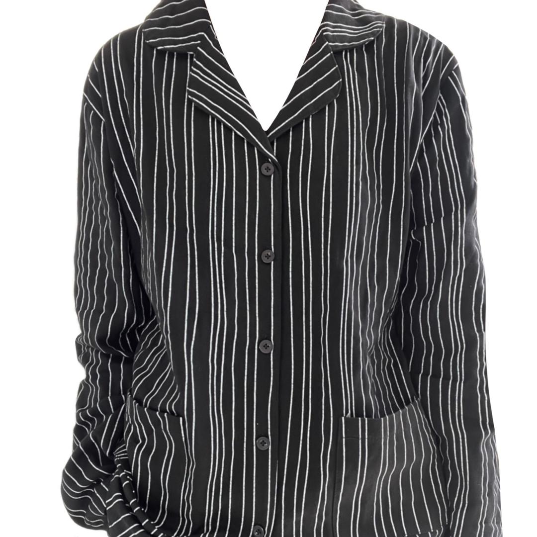 Chic black line pajama (2size)