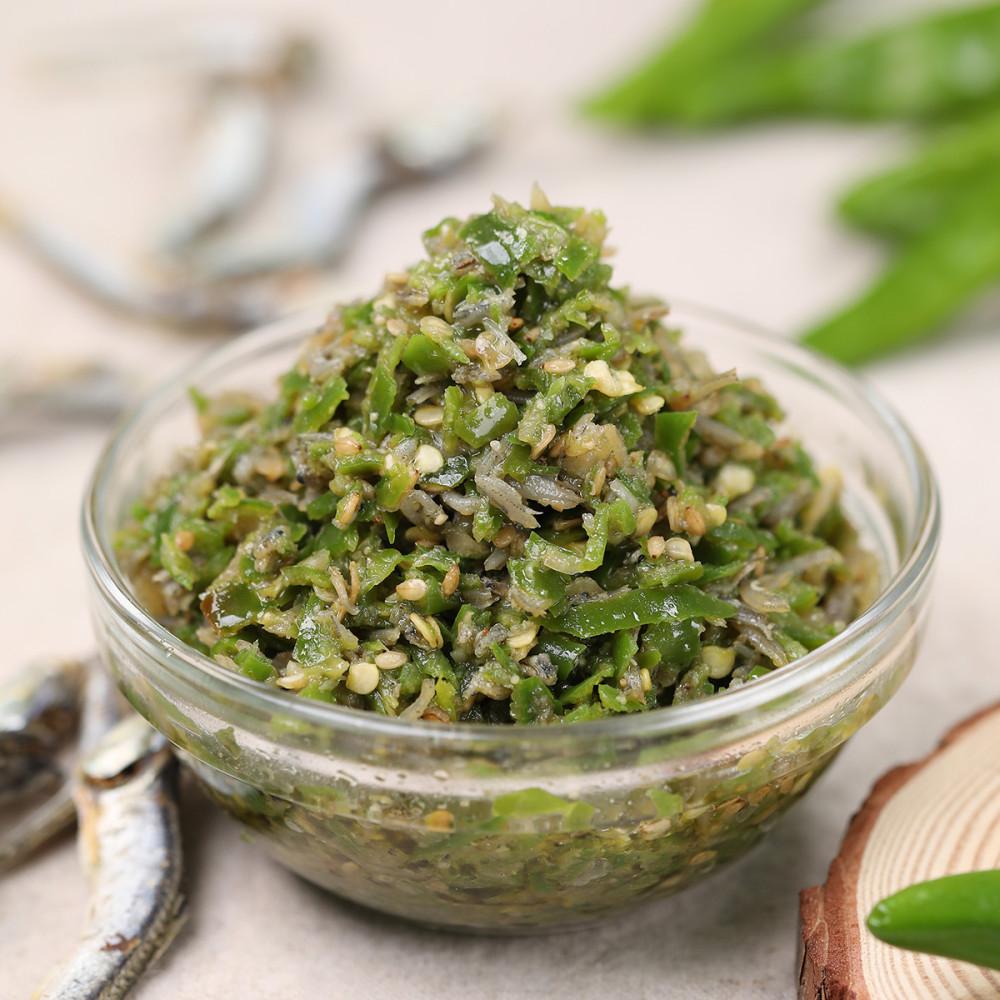 셰프애찬 맵짤이 청양고추 땡초장 양념장 장아찌 다대기 다진고추 250g