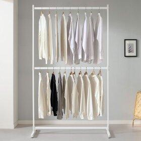 [키모] 철제 2단 행거 1200 옷걸이행거 넉넉한 스탠드옷걸이