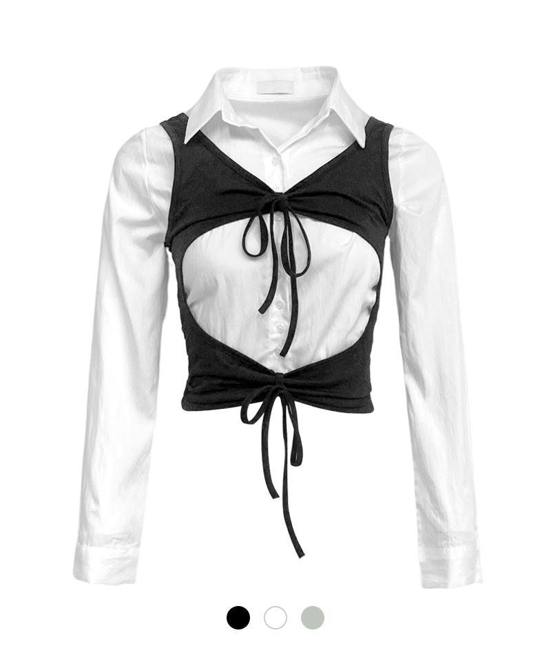 벤더 홀 탑 & 카라 셔츠