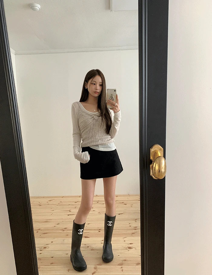 [wool 35] 코이 리본 나시 (6color)