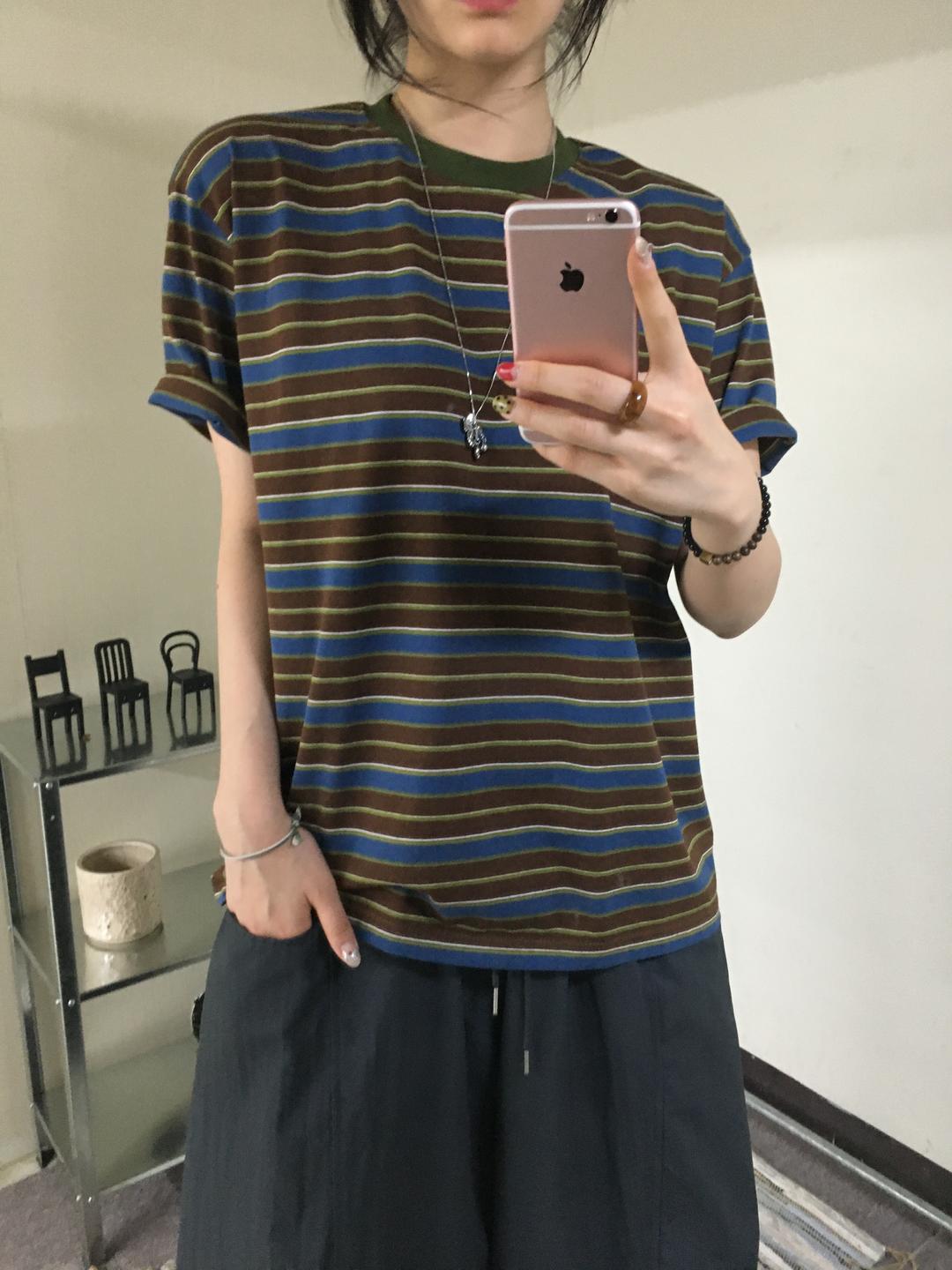 피넛데이즈 [MD 추천!] 칩 스트라이프 T (3 color)