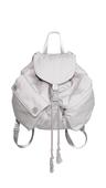 Button mini backpack_light grey