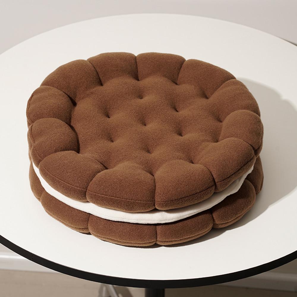 Sandwich Biscuit Seat Cushion 샌드위치 비스킷 방석