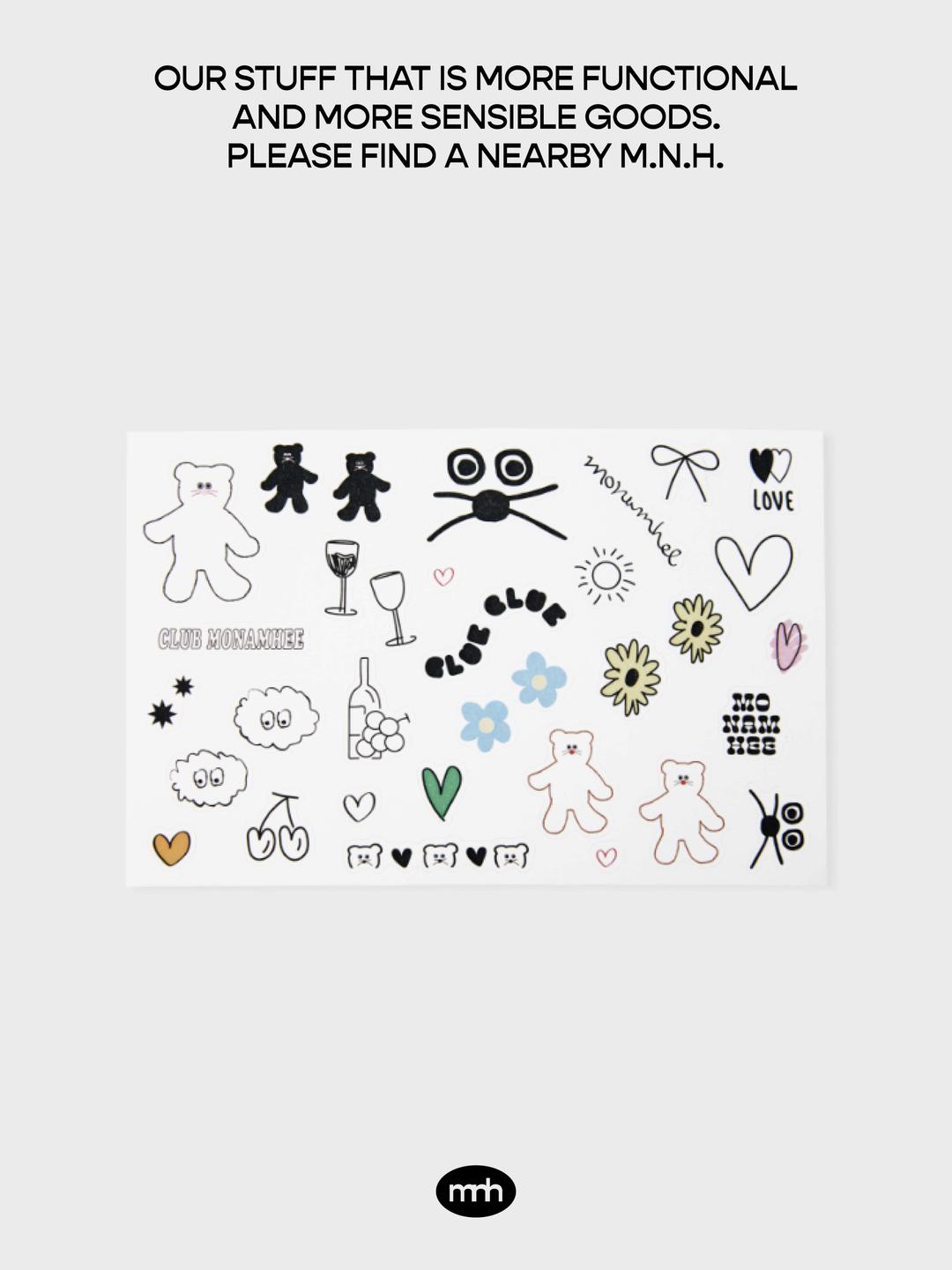 M.N.H TATTOO STICKER