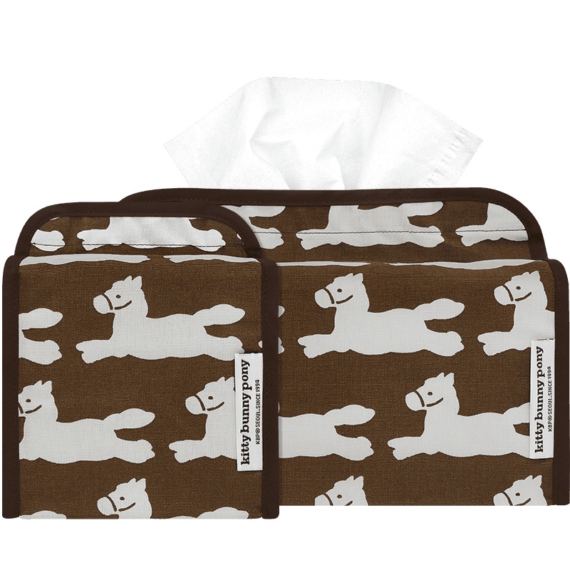 Happy Pony Ⅱ Tissuebox Cover 해피 포니 티슈 커버