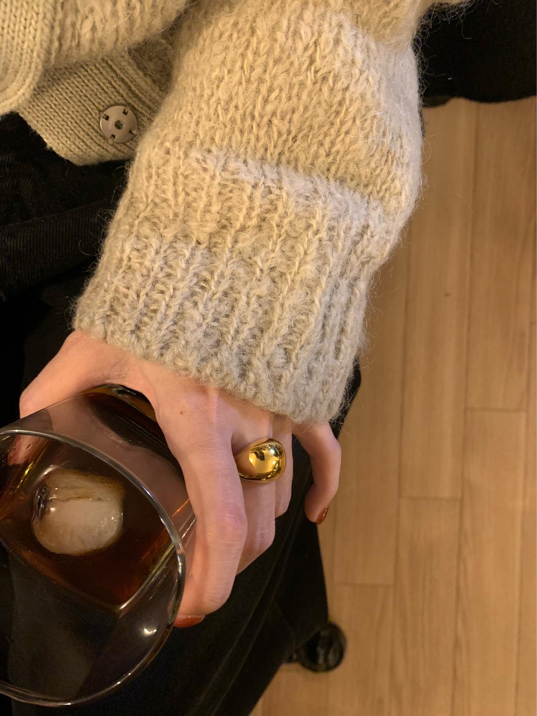 (silver925) Orb open ring