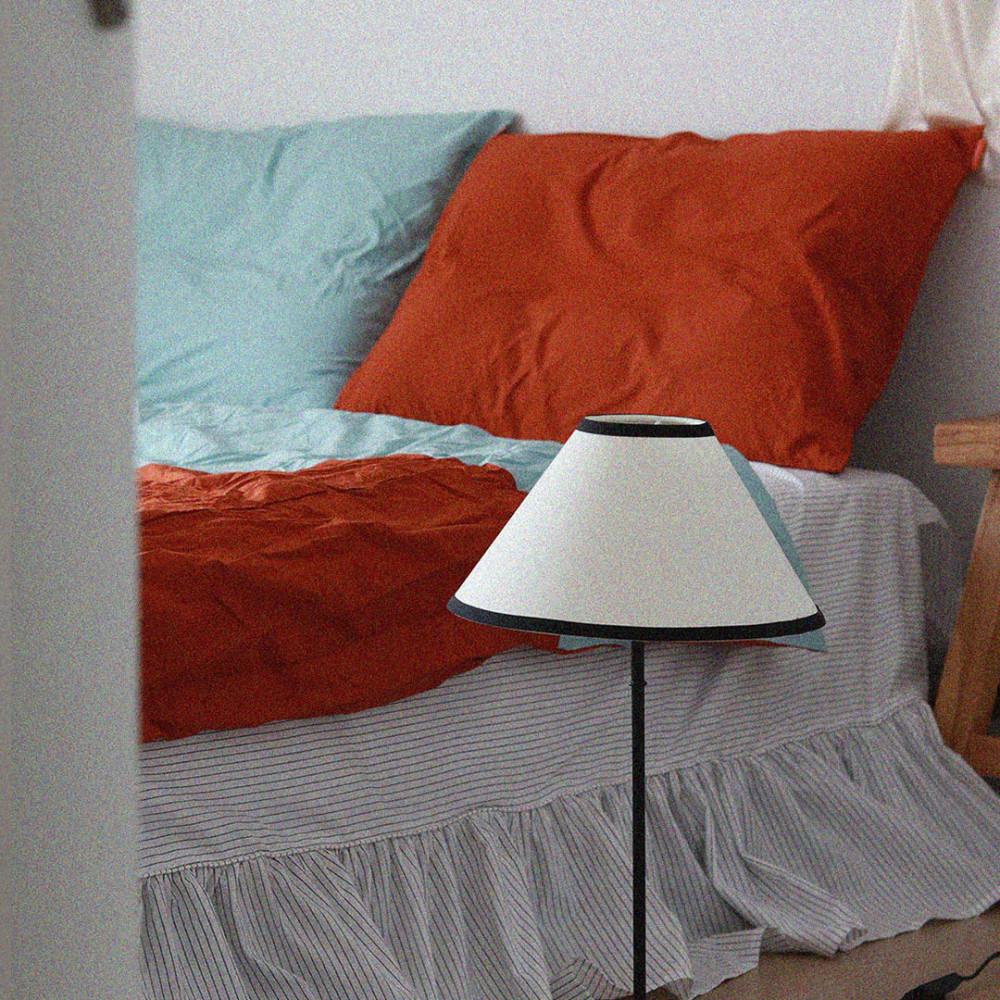 프리미엄 고밀도 면 60수 레트로 클래식 사계절 맞춤 베개 이불 커버 세트 S SS Q K LK