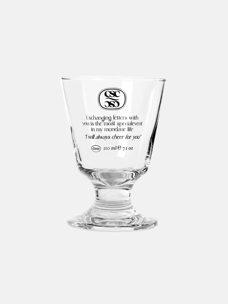 Clover Letter Goblet