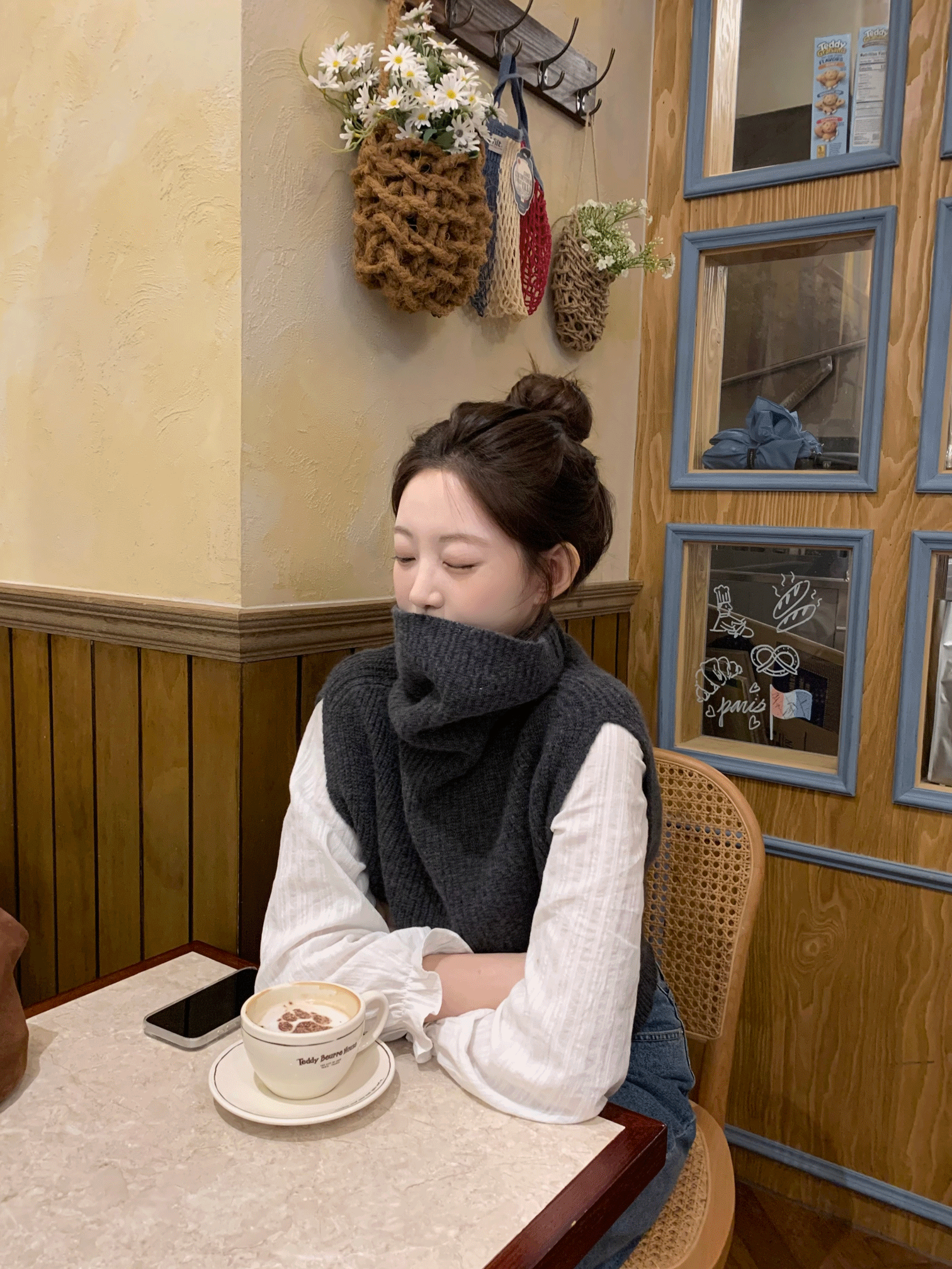 제니오 머프 니트 베스트