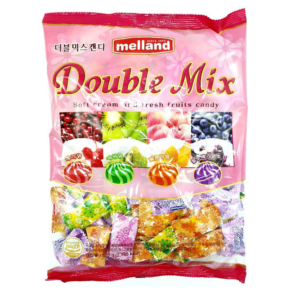 멜랜드 더블믹스 캔디 520g 사탕 디저트캔디