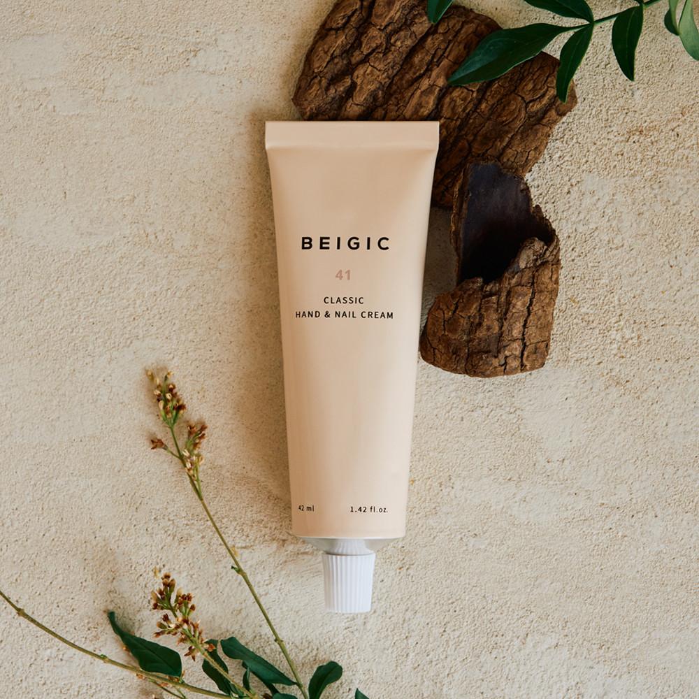 베이지크 클래식 핸드 앤 네일 크림 제라늄&샌달우드 42ml