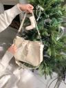 [11/15 예약배송] Bustier ribbon bag_ivory