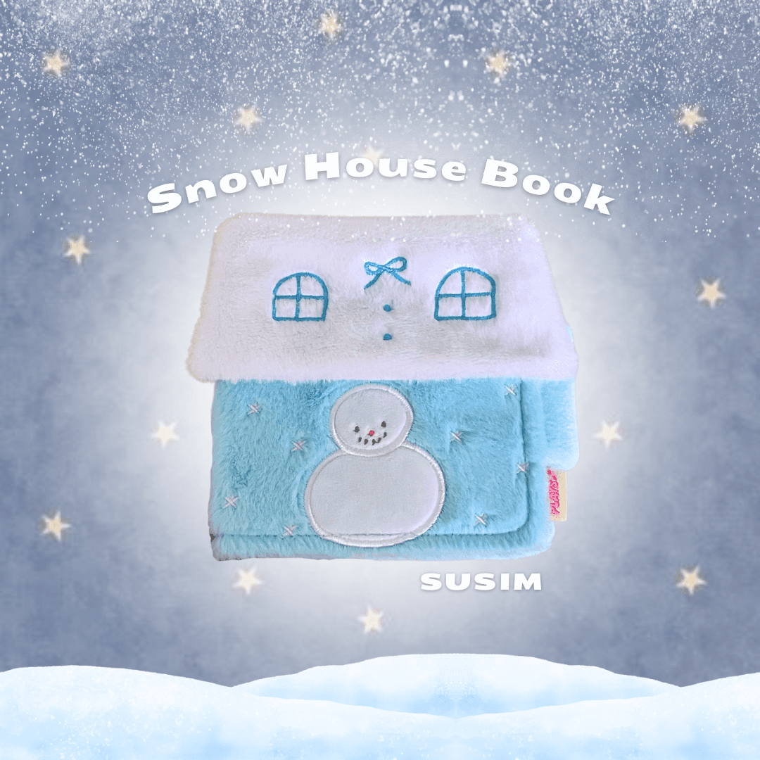 수심 Snow House Collect Book 스노우 하우스 콜렉트북 오뎅 털바인더 포카 A5
