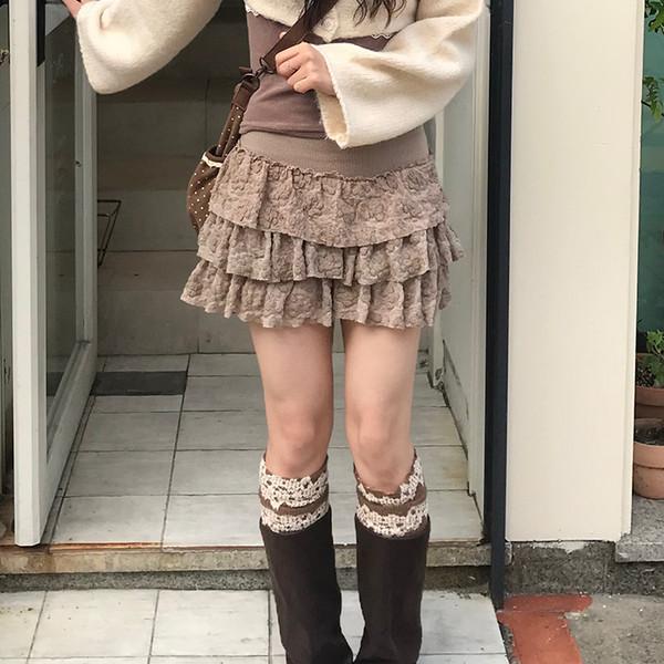 미야 플라워 스커트 ( miya flower skirt )