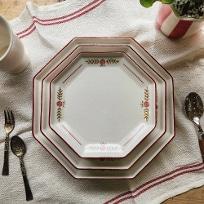 [선물포장] 클래식 로즈 플레이트 3P 세트 (S,M,L)