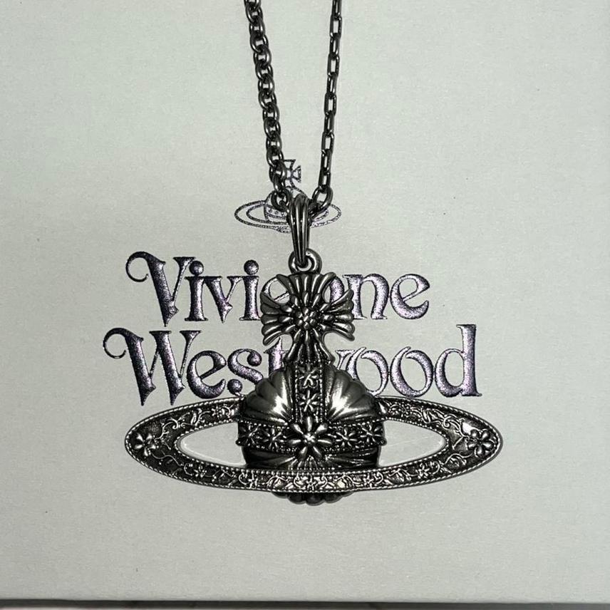 비비안웨스트우드 빅orb 목걸이