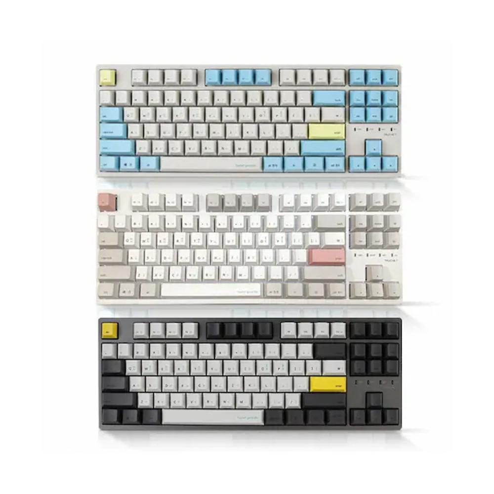 웨이코스 씽크웨이 토체티 텐키리스 D&T 콜라보 체리 게이밍 기계식 키보드 갈축