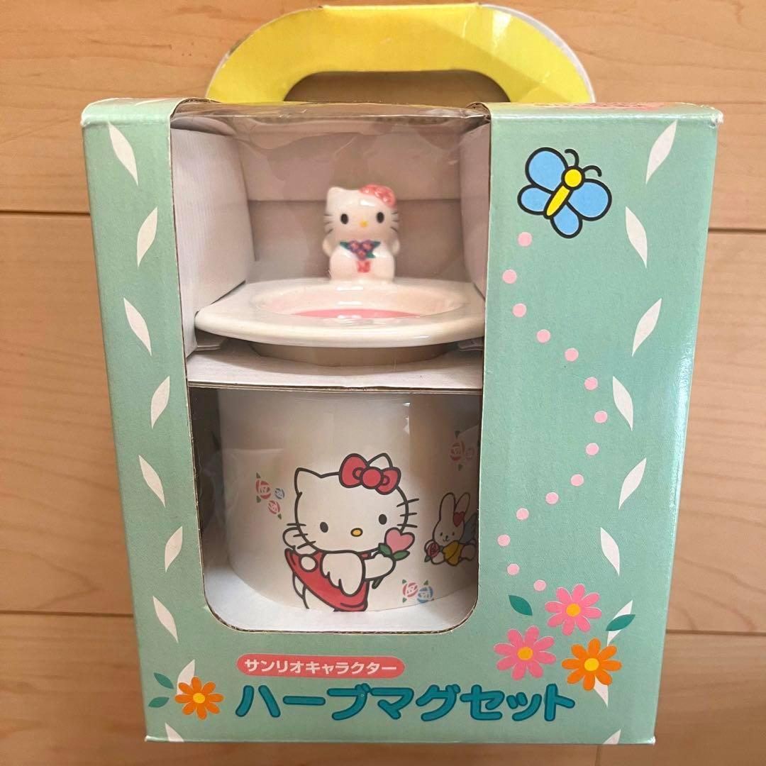 非売品 ハローキティ ハーブマグセット