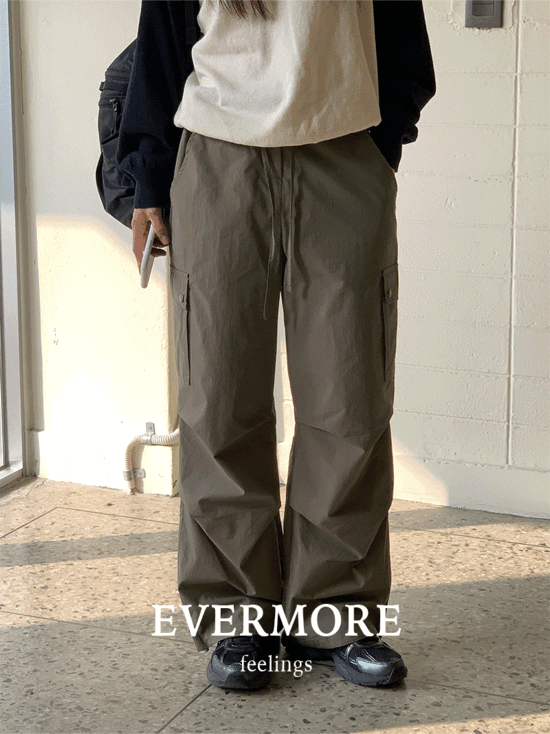[evermore]  록햄프 카고 팬츠 (2color)