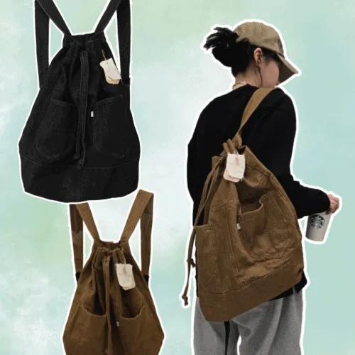 🚨누적판매 3000장✨ 아메카지 코튼 빅 백팩