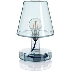 FATBOY 팻보이 Transloetje Tischlampe Blau 투명 무선 충전식 나혼자산다 테이블 캠핑 LED 조명 램프 블루