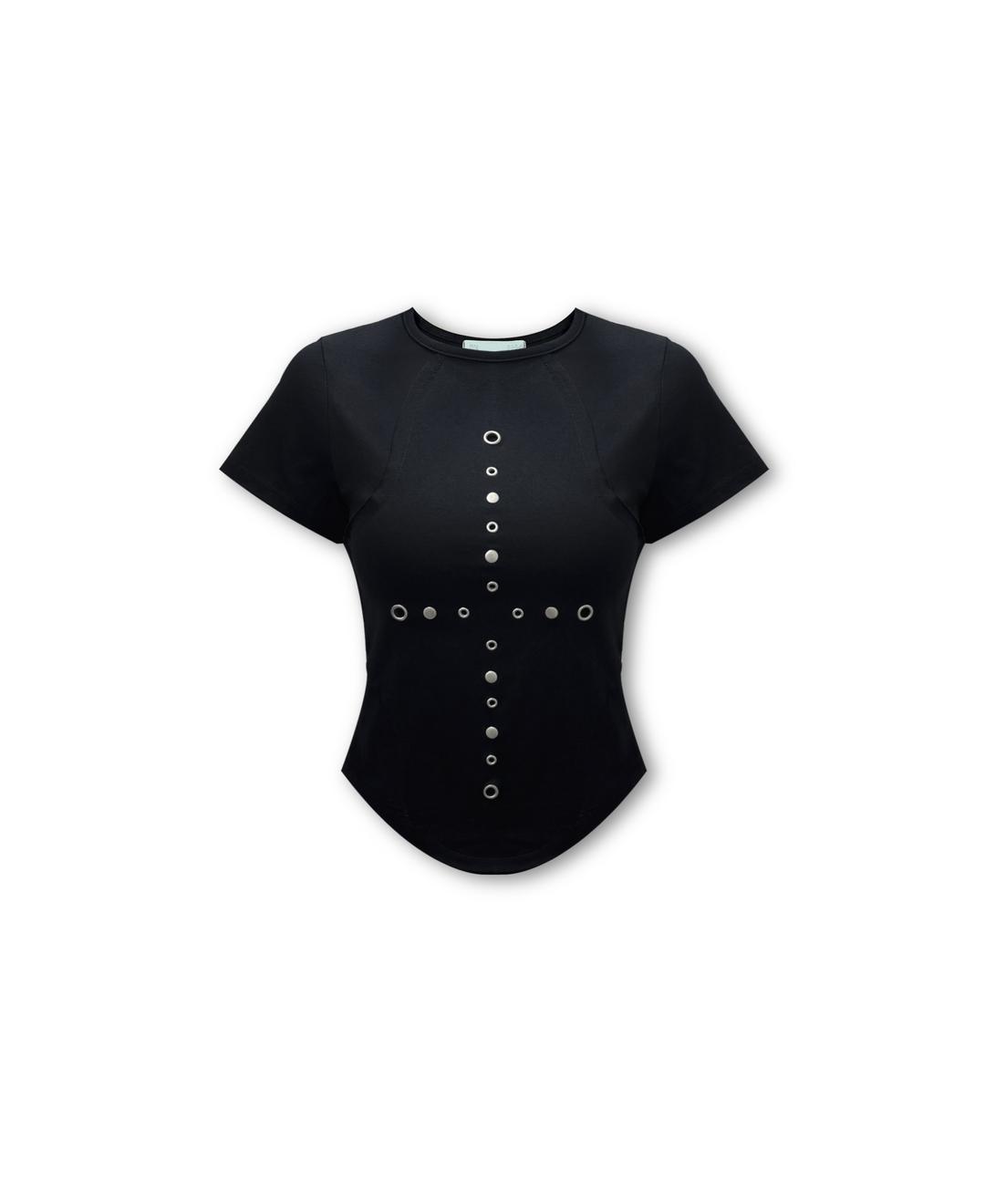 S/NO.27 PATCH RIVET T-SHIRT
