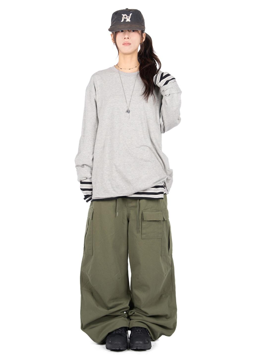 릿킴 MULTI POCKET CARGO PANTS