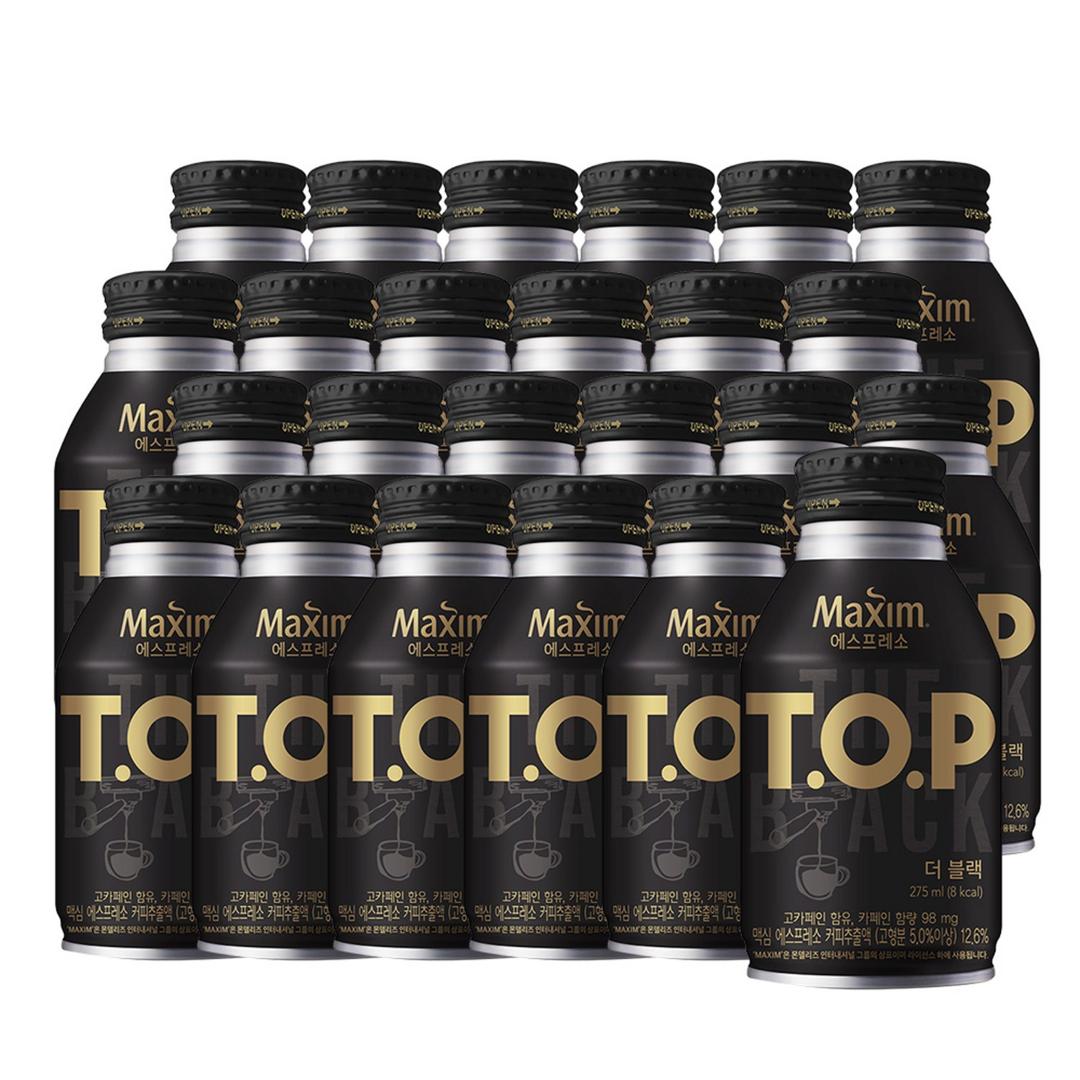 티오피 더 블랙, 275ml, 24개 - 커피음료 | 쿠팡