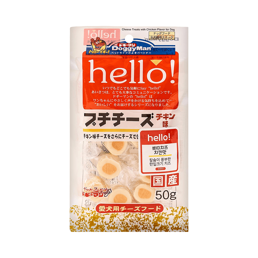 도기맨 헬로 치즈 사사미볼 50g