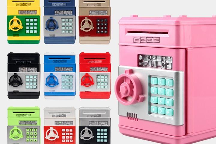 디지털 비밀번호 ATM 저금통 10colors