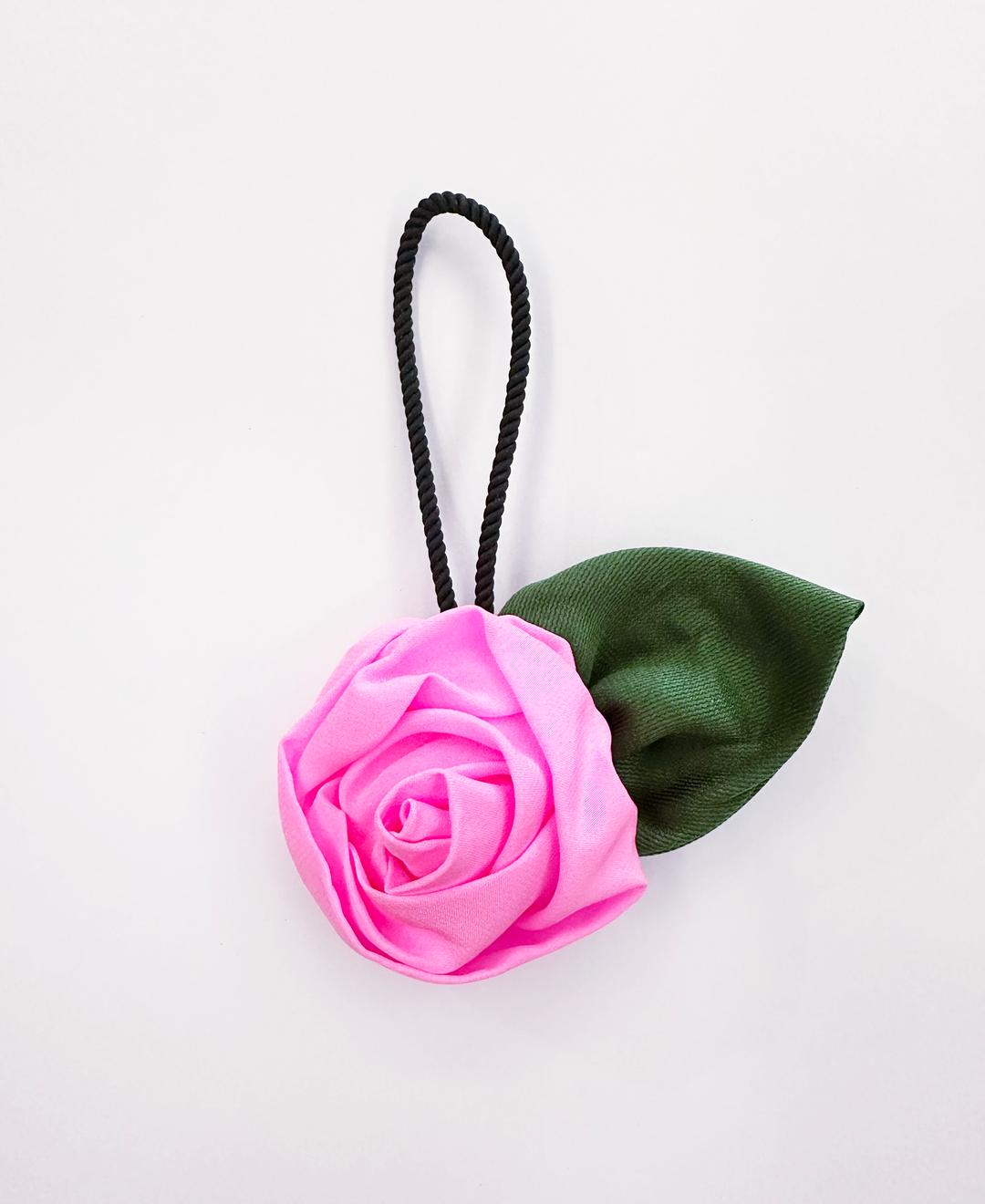 Silk Rose charms